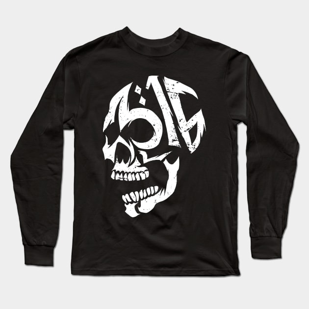 Stone Cold Steve Austin 316 Skull Long Sleeve T-Shirt by Holman